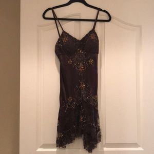 Vintage beaded cocktail dress